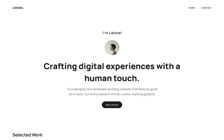 lakmalmalaka.com — Personal / Astro